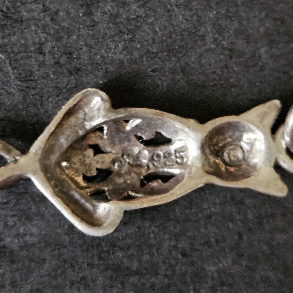Sterling Silver Cat Charm - Picture 3 of 4